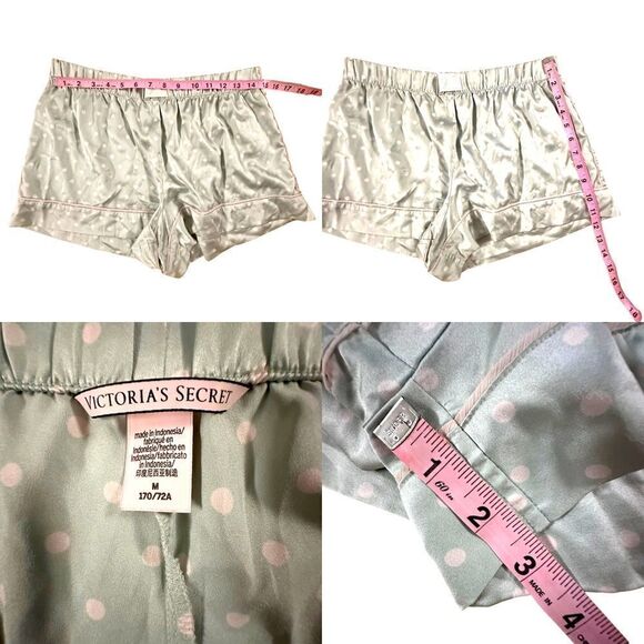 Victoria’s Secret ~ Set of 3 ~ Satin Lounge Shorts ~ 1 NWT/2 Preloved ~ size M - Picture 10 of 14